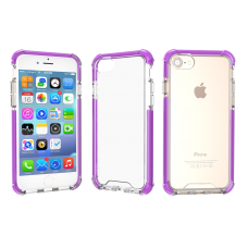 iPhone 6 | 6s | 7 | 7s | 8 Compatible Clear Case  (Purple)